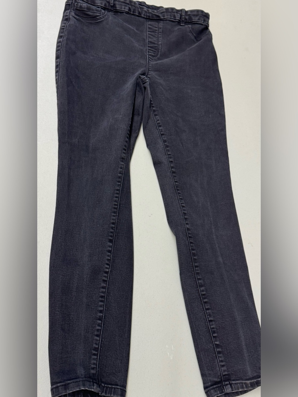 Time and Tru Woman’s Black Denim stretch Skinny Jeans size L 12/14